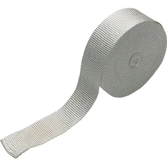 500-2000 – HELIX RACING Exhaust System Wrap, 50 Foot Length 2 Inch Width Tan Fiberglass Withstands 1200 Degree Fahren...